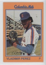1989 Grand Slam Columbia Mets Vladimir Perez #20