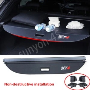 For Cadillac XT4 2019-2024 Rear Trunk Cargo Luggage Cover Security Shield Shade - Picture 1 of 11