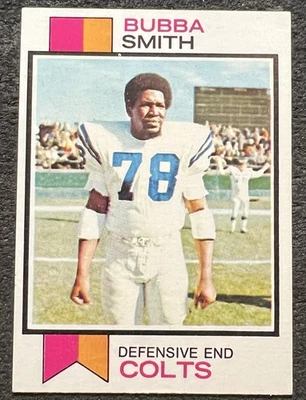Topps Bubba Smith 1973 (Baltimore Colts) #155 Ex/Nuevo Foto 1 de 2