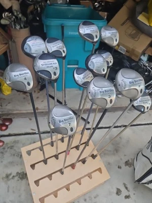 Used Lot Of 13 Callaway Steelhead Woods Assorted Flexes Ladies And Men's  - Image 1 of 4