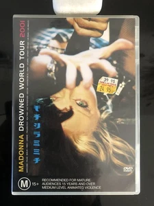Dvd Madonna Drowned World Tour 2001 Warner Vision 2001 Reg2-6 105β V/G M15+ π€ - Picture 1 of 4