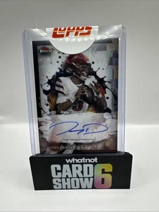 2024 Finest Jayden Daniels Rookie Auto RC Rookie #RFA-JD Commanders NFL  - Picture 1 of 2