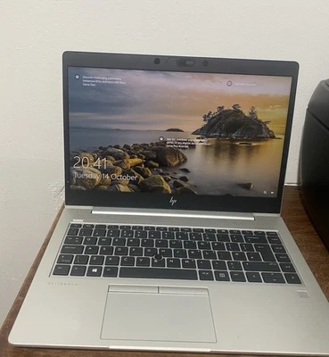 Hp elitebook 840 g5 7th gen 8GB Ram,256GB  SSD , Good Condition,Windows 10 - Image 1 of 4