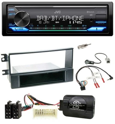 JVC Bluetooth DAB USB Lenkrad Autoradio für Kia Sportage II 2008-2010 - Bild 1 von 4