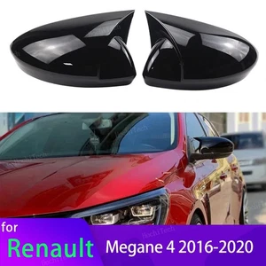 2x Spiegelgehäuse Schwarz Hochglanz für Renault Megane 4 2016-20 - Bild 1 von 6
