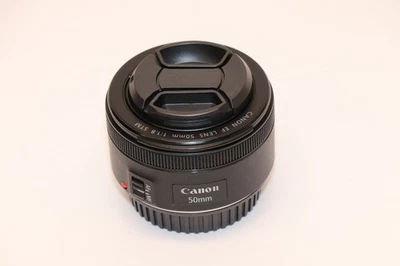 Canon EF 50mm f/1.8 STM Lens . - Image 1 of 4