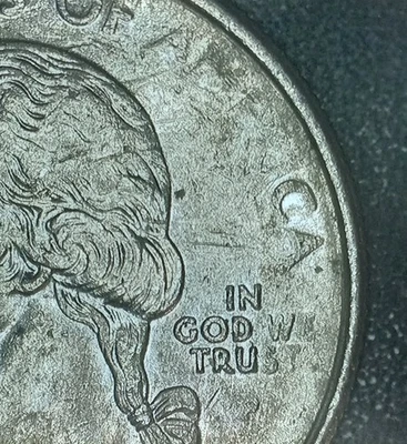2000-P Virginia State Quarter Strike Through Grease Error Obverse - Image 1 of 3