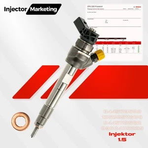 0445110598 Inyector Inyector BMW Serie 1 Serie 2 X1 Mini 1.5 D 0445110562 - Imagen 1 de 14