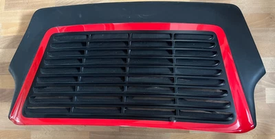 genuíno Porsche 911 930 spoiler carrera cauda de chá GUARDAS VERMELHO com grades 1984-89 - Imagem 1 de 4