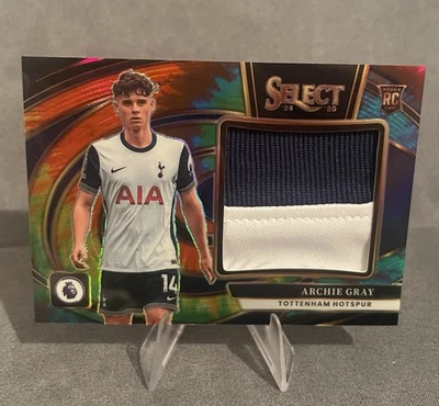 2024-25 Panini Select Archie Gray /25 Tie Dye Jumbo Swatch SHIRT Patch (25/25) - Image 1 of 2