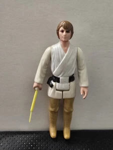 De colección Star Wars LUKE SKYWALKER PELO CASTAÑO - Completo Original 1977 *¡MUY BONITO! - Imagen 1 de 6