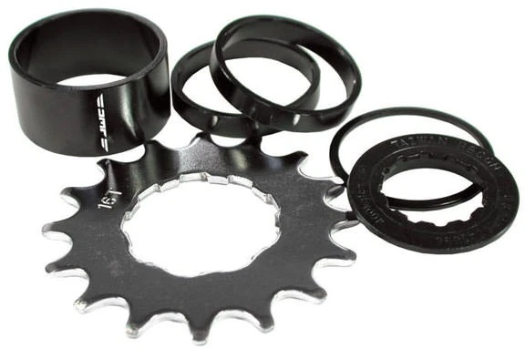 DMR Singlespeed Spacer Kit, 16t - Black - Image 1 of 1