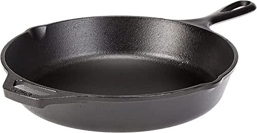 Lodge Pre-Seasoned Cast Iron Skillet Frying Pan. Made in The USA. 26 cm/10.25 in - Image 1 of 1