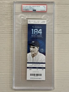 MOOKIE BETTS MLB DEBUT FULL TICKET STUB 2014🔥ORTIZ 450 HR 29.06.14 *GEHRIG🔥PSA 5 - Bild 1 von 3