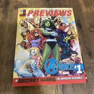 Revista The Comic Shop Previews #318 MAR 2015 Air Force 1 Avengers Batman - Imagen 1 de 3