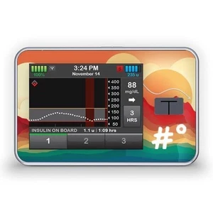 Aufkleber für Tandem t:slim X2 Sticker - My Highs and Lows (Community Design ... - Picture 1 of 1