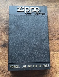 ZIPPO 1651 SLIM WOODGRAIN LIGHTER USA Old Stock - Picture 1 of 5