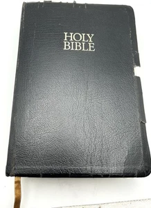 The King James Study Bible Black Bonded Leather Indexed Nelson 135 1988 - Bild 1 von 24