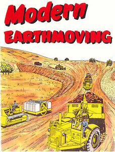 Caterpillar Modern Earthmoving Booklet D7 D8 DW21 1950s
