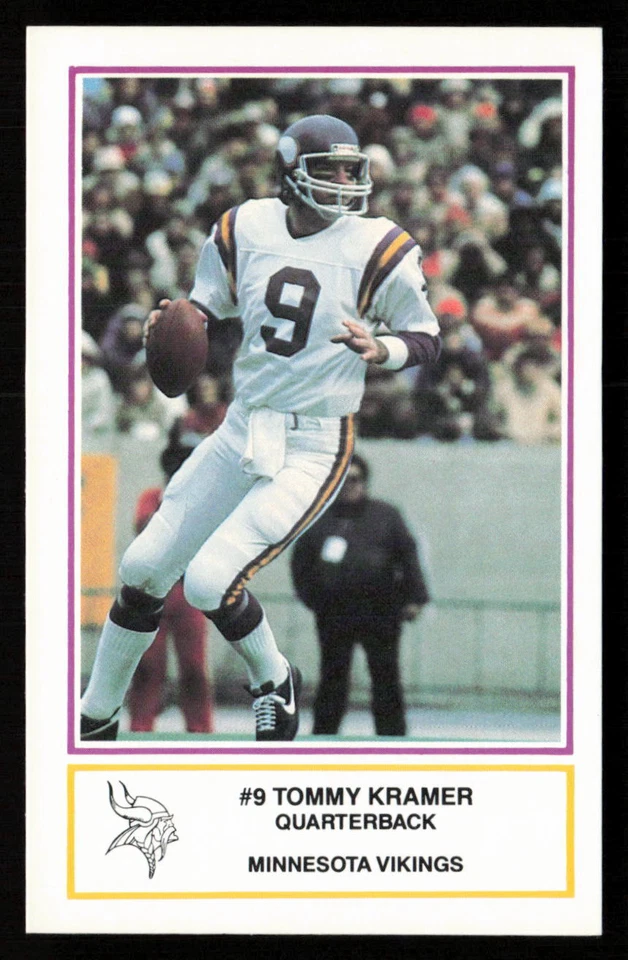 Tarjeta de fútbol americano individual emitida por la policía regional de los Minnesota Vikings *Tú eliges* Foto 1 de 1