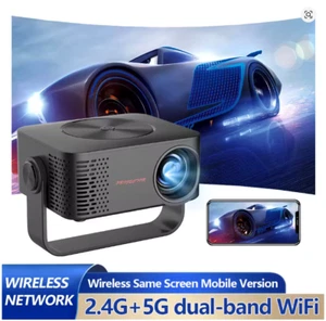 Mini proiettore WiFi portatile Wireless altoparlante integrato Home Theater - Foto 1 di 5