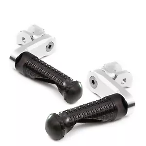 Black Black MPRO Front 40mm Lowering Foot Pegs For Brutale 675 12 13 14 15 16 - Picture 1 of 7