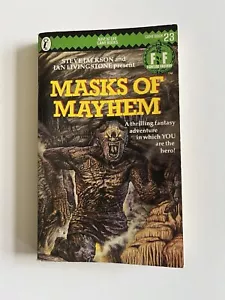 Masks Of Mayhem Steve Jackson Ian Livingstone 1986 - Picture 1 of 6