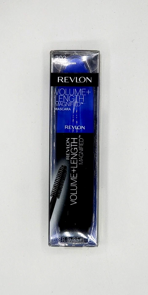 NEW Revlon Volume Length Magnified Mascara - 303 Blackened Brown - Image 1 of 1