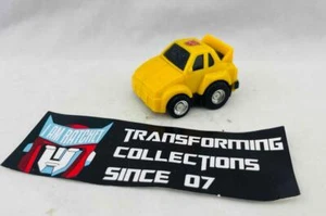 Transformers Original G1 1984 Pre Rub Minibot Yellow Cliffjumper Complete NICE - Picture 1 of 4