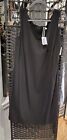 Julian Taylor New York 18 Black Midi Length Dress Career Office New