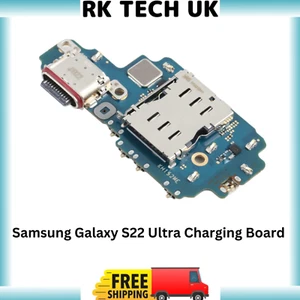 Original Samsung Galaxy S22 Ultra Charging Port Dock Connector Board Replacement - Picture 1 of 3