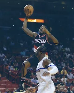 Signiertes 8x10 AL-FAROUQ AMINU Portland Trail Blazers handsigniertes Foto COA - Bild 1 von 1