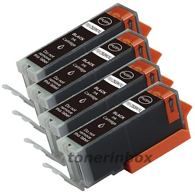 Paquete de 4 tintas PGI-250XL PGI250 XL BK para Canon Pixma MG5420 MG5520 MG6320 MX722 MX922 Foto 1 de 2