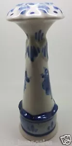 Candelabro russo vintage fatto a mano porcellana Gzhel, RUSSIA ANNI '70 - Foto 1 di 3