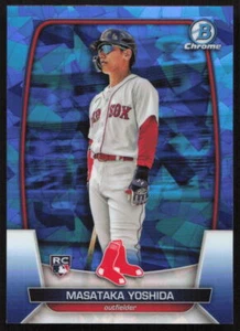 2023 Bowman Chrome Sapphire Edition #75 Masataka Yoshida RC Boston Red Sox - Picture 1 of 2