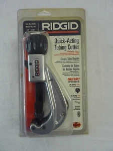 Ridgid 31632 Model 151 Quick-Acting Tubing Cutter 6-42mm Copper Plastics Pipe - Picture 1 of 5