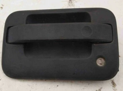 2010 FORD PICKUP F150 STX DRIVER LEFT OUTSIDE DOOR HANDLE ASSEMBLY BLACK NO KEY Foto 1 de 3