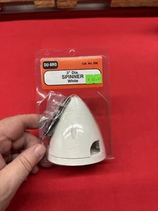 Dubro Products - 3" Spinner (2 Blade) White - Picture 1 of 4