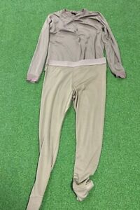 BRITISH ARMY THERMAL SET - USED - ALL SIZES - THERMAL TOP AND BOTTOM WINTER SET