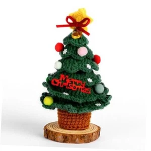 Christmas Gifts for Women Handmade Christmas Decor Tree with Ornaments, Green - Picture 1 of 7