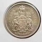 1966 - Canada silver half dollar - Canadian 50 cent