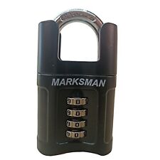 Marksman High security Lock 4 Digit Combination Padlock 55 mm High Rating