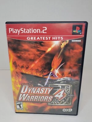 Dynasty Warriors 4 PS2 游戏状况良好 最伟大的命中 CIB 带存储卡! — 第 1/4 张图片