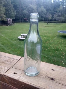 ZZ ESCANABA MICHIGAN botella Richter bebidas forma diamante soda 8 oz en relieve - Imagen 1 de 8