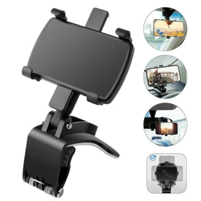 360° Rotation Universal Dashboard Car Phone Holder Mount GPS Stand Cradle Clamp⇓ - Image 1 of 4
