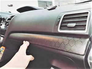 RPG Carbon 2 Pcs Interior Dashboard Trim Cover for 15-21 Subaru WRX STi VA - Picture 1 of 5
