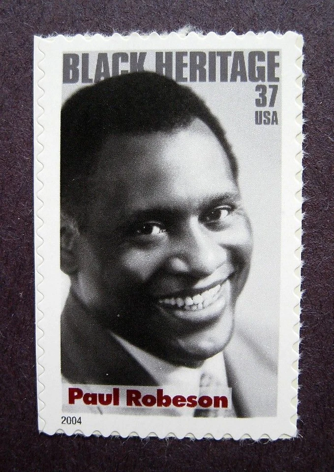 Sc # 3834 ~ 37 центов Black Heritage Series, выпуск Paul Robeson (ce1) - Изображение 1 из 1