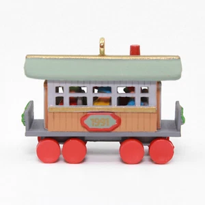 NOEL R.R. PKW - 1991 Punze Andenken Miniatur Weihnachtsschmuck - Bild 1 von 5