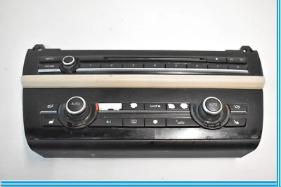OEM 2011 - 2016 BMW 535i RADIO CONTROL PANEL FACEPLATE CENTER CLIMATE CONTROL - Image 1 of 4
