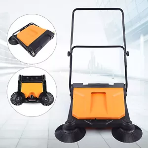 26" FLOOR GARDEN WORKSHOP PUSH SWEEPER DOMESTIC & WET BRUSHES Cleaning Tool NEW - Picture 1 of 11